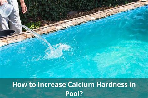 pool water calcium hardness